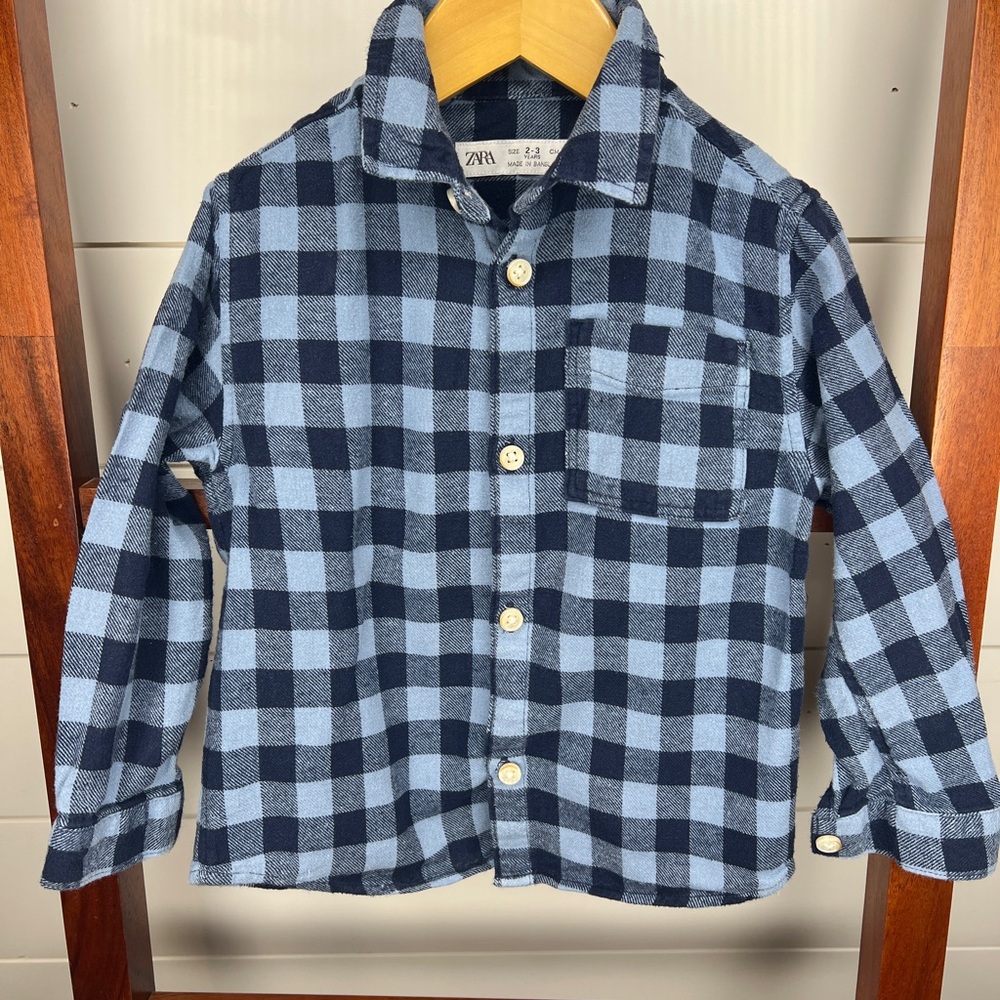 Zara Kids - Blue button down shirt